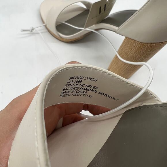 Worthington Womens Lynch Heeled Sandals Ivory Size 9M - Picture 7 of 11